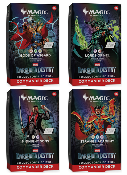 Darkhold Destiny Collector's Edition Commander Deck Set (4 stuks) | Magic: The Gathering