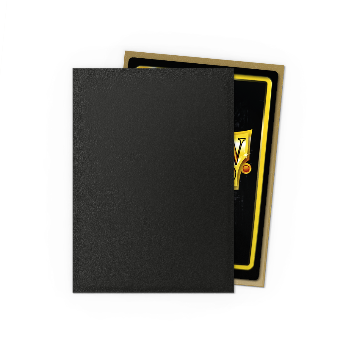 Dragon Shield | Matte Dual Sleeves | Black & Gold